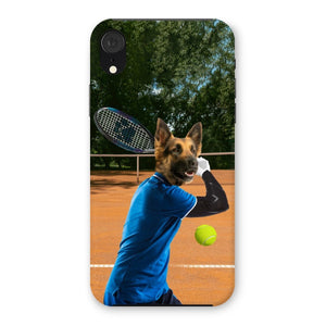 Tennis Icon: Custom Pet Phone Case - Paw & Glory - Dog Portraits - Pet Portraits