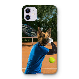 Tennis Icon: Custom Pet Phone Case - Paw & Glory - Dog Portraits - Pet Portraits