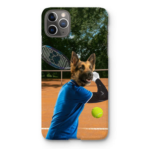 Tennis Icon: Custom Pet Phone Case - Paw & Glory - Dog Portraits - Pet Portraits