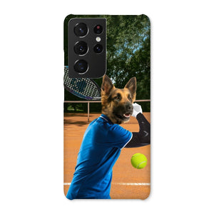 Tennis Icon: Custom Pet Phone Case - Paw & Glory - Dog Portraits - Pet Portraits