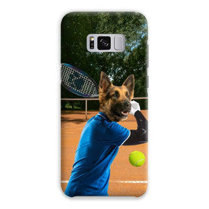 Tennis Icon: Custom Pet Phone Case - Paw & Glory - Dog Portraits - Pet Portraits