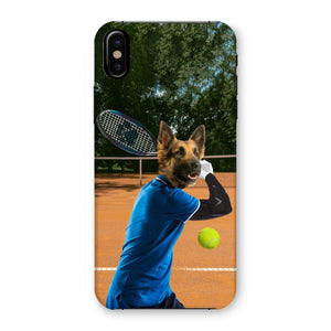 Tennis Icon: Custom Pet Phone Case - Paw & Glory - Dog Portraits - Pet Portraits