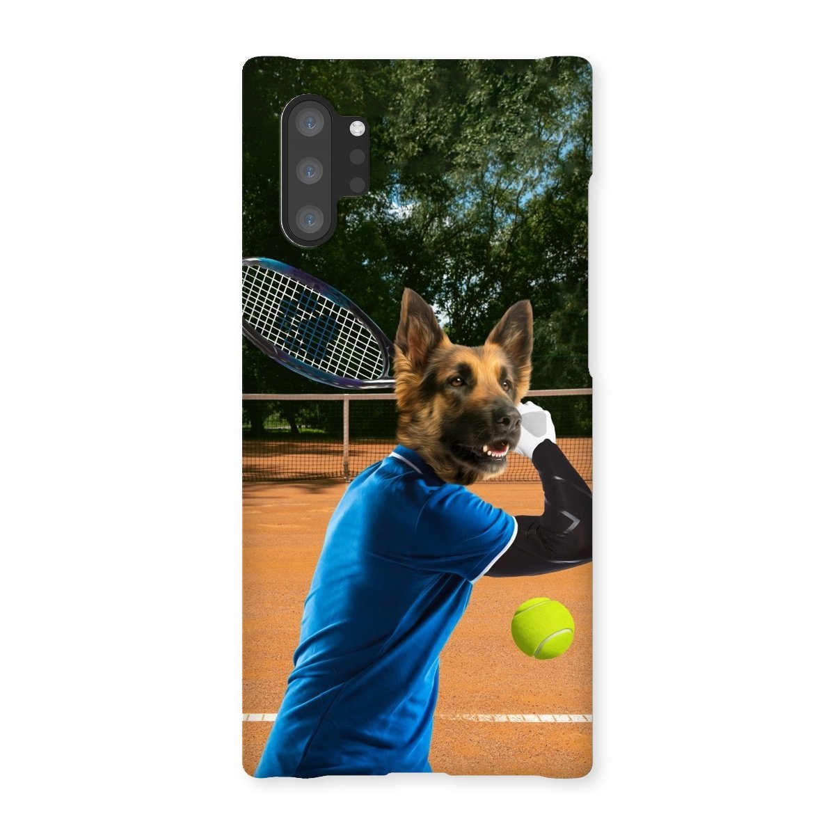 Tennis Icon: Custom Pet Phone Case - Paw & Glory - Dog Portraits - Pet Portraits