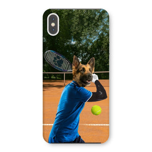 Tennis Icon: Custom Pet Phone Case - Paw & Glory - Dog Portraits - Pet Portraits