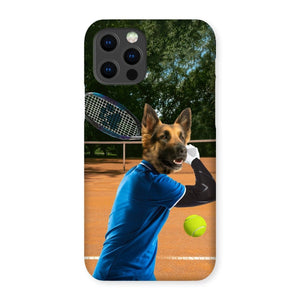 Tennis Icon: Custom Pet Phone Case - Paw & Glory - Dog Portraits - Pet Portraits