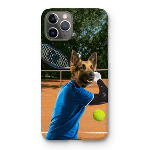 Tennis Icon: Custom Pet Phone Case - Paw & Glory - Dog Portraits - Pet Portraits