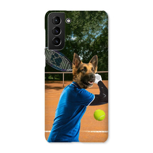 Tennis Icon: Custom Pet Phone Case - Paw & Glory - Dog Portraits - Pet Portraits