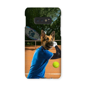 Tennis Icon: Custom Pet Phone Case - Paw & Glory - Dog Portraits - Pet Portraits