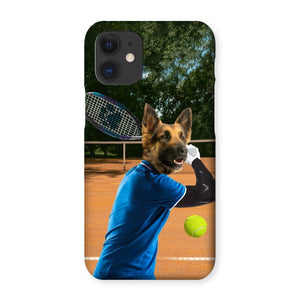 Tennis Icon: Custom Pet Phone Case - Paw & Glory - Dog Portraits - Pet Portraits