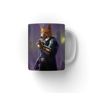 Thanos (Marvel Inspired): Custom Pet Coffee Mug - Paw & Glory - Dog Portraits - Pet Portraits