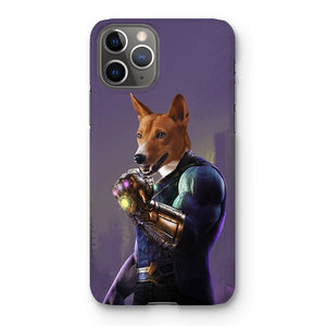 Thanos (Marvel Inspired): Custom Pet Phone Case - Paw & Glory - Dog Portraits - Pet Portraits