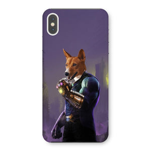 Thanos (Marvel Inspired): Custom Pet Phone Case - Paw & Glory - Dog Portraits - Pet Portraits