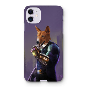 Thanos (Marvel Inspired): Custom Pet Phone Case - Paw & Glory - Dog Portraits - Pet Portraits