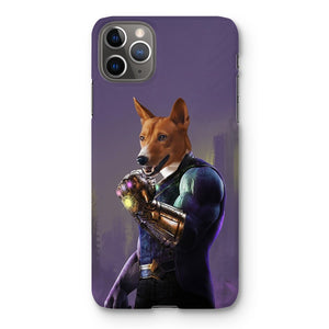 Thanos (Marvel Inspired): Custom Pet Phone Case - Paw & Glory - Dog Portraits - Pet Portraits