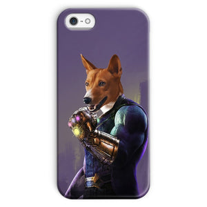 Thanos (Marvel Inspired): Custom Pet Phone Case - Paw & Glory - Dog Portraits - Pet Portraits