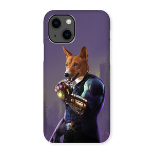 Thanos (Marvel Inspired): Custom Pet Phone Case - Paw & Glory - Dog Portraits - Pet Portraits