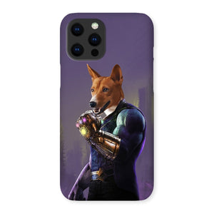 Thanos (Marvel Inspired): Custom Pet Phone Case - Paw & Glory - Dog Portraits - Pet Portraits