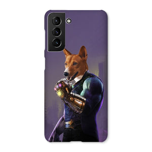 Thanos (Marvel Inspired): Custom Pet Phone Case - Paw & Glory - Dog Portraits - Pet Portraits