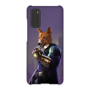 Thanos (Marvel Inspired): Custom Pet Phone Case - Paw & Glory - Dog Portraits - Pet Portraits