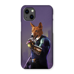 Thanos (Marvel Inspired): Custom Pet Phone Case - Paw & Glory - Dog Portraits - Pet Portraits