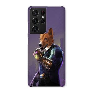 Thanos (Marvel Inspired): Custom Pet Phone Case - Paw & Glory - Dog Portraits - Pet Portraits