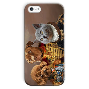 The 3 Brothers In Arms: Custom Pet Phone Case - Paw & Glory - Dog Portraits - Pet Portraits