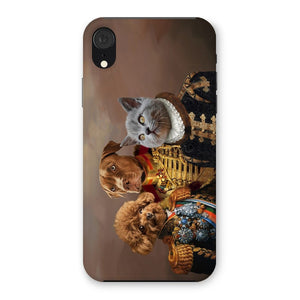 The 3 Brothers In Arms: Custom Pet Phone Case - Paw & Glory - Dog Portraits - Pet Portraits