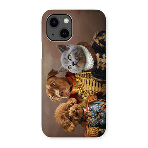 The 3 Brothers In Arms: Custom Pet Phone Case - Paw & Glory - Dog Portraits - Pet Portraits