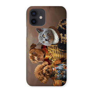 The 3 Brothers In Arms: Custom Pet Phone Case - Paw & Glory - Dog Portraits - Pet Portraits