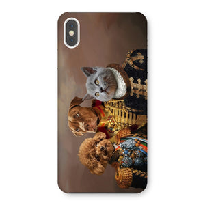 The 3 Brothers In Arms: Custom Pet Phone Case - Paw & Glory - Dog Portraits - Pet Portraits