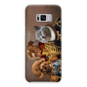 The 3 Brothers In Arms: Custom Pet Phone Case - Paw & Glory - Dog Portraits - Pet Portraits