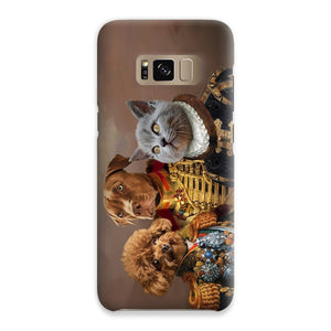 The 3 Brothers In Arms: Custom Pet Phone Case - Paw & Glory - Dog Portraits - Pet Portraits