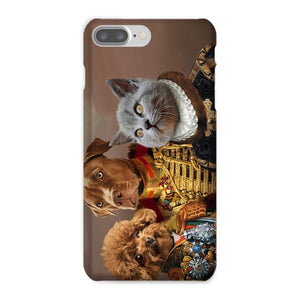 The 3 Brothers In Arms: Custom Pet Phone Case - Paw & Glory - Dog Portraits - Pet Portraits