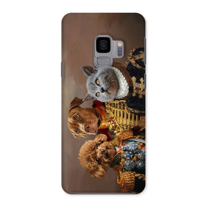 The 3 Brothers In Arms: Custom Pet Phone Case - Paw & Glory - Dog Portraits - Pet Portraits