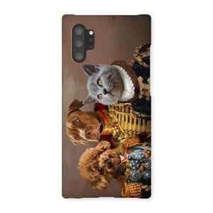 The 3 Brothers In Arms: Custom Pet Phone Case - Paw & Glory - Dog Portraits - Pet Portraits