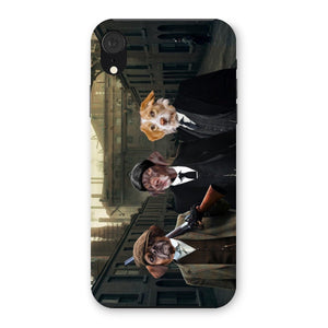 The 3 Brothers (Peaky Blinders Inspired): Custom Pet Phone Case - Paw & Glory - Dog Portraits - Pet Portraits