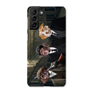 The 3 Brothers (Peaky Blinders Inspired): Custom Pet Phone Case - Paw & Glory - Dog Portraits - Pet Portraits