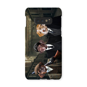 The 3 Brothers (Peaky Blinders Inspired): Custom Pet Phone Case - Paw & Glory - Dog Portraits - Pet Portraits