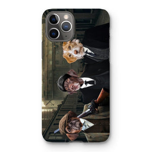 The 3 Brothers (Peaky Blinders Inspired): Custom Pet Phone Case - Paw & Glory - Dog Portraits - Pet Portraits