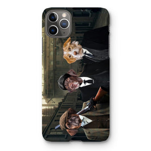 The 3 Brothers (Peaky Blinders Inspired): Custom Pet Phone Case - Paw & Glory - Dog Portraits - Pet Portraits