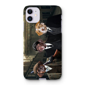 The 3 Brothers (Peaky Blinders Inspired): Custom Pet Phone Case - Paw & Glory - Dog Portraits - Pet Portraits