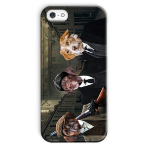 The 3 Brothers (Peaky Blinders Inspired): Custom Pet Phone Case - Paw & Glory - Dog Portraits - Pet Portraits