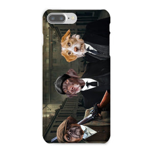 The 3 Brothers (Peaky Blinders Inspired): Custom Pet Phone Case - Paw & Glory - Dog Portraits - Pet Portraits