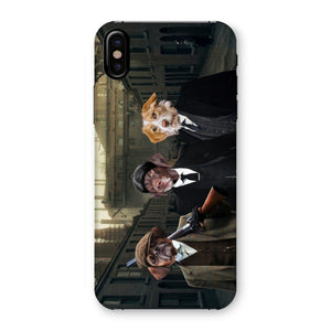 The 3 Brothers (Peaky Blinders Inspired): Custom Pet Phone Case - Paw & Glory - Dog Portraits - Pet Portraits