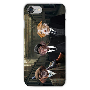 The 3 Brothers (Peaky Blinders Inspired): Custom Pet Phone Case - Paw & Glory - Dog Portraits - Pet Portraits