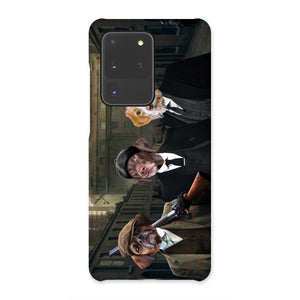 The 3 Brothers (Peaky Blinders Inspired): Custom Pet Phone Case - Paw & Glory - Dog Portraits - Pet Portraits