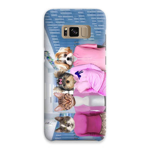 The 4 Mean Girls: Custom Pet Phone Case - Paw & Glory - Dog Portraits - Pet Portraits