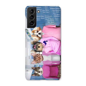 The 4 Mean Girls: Custom Pet Phone Case - Paw & Glory - Dog Portraits - Pet Portraits