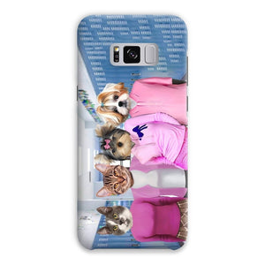 The 4 Mean Girls: Custom Pet Phone Case - Paw & Glory - Dog Portraits - Pet Portraits