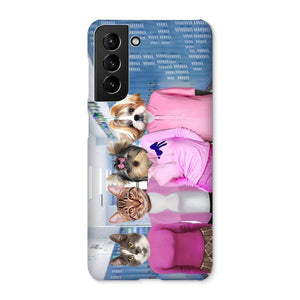 The 4 Mean Girls: Custom Pet Phone Case - Paw & Glory - Dog Portraits - Pet Portraits